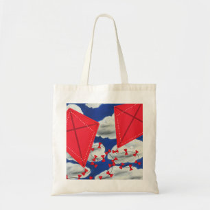 Bolsa Tote Kites e Klouds