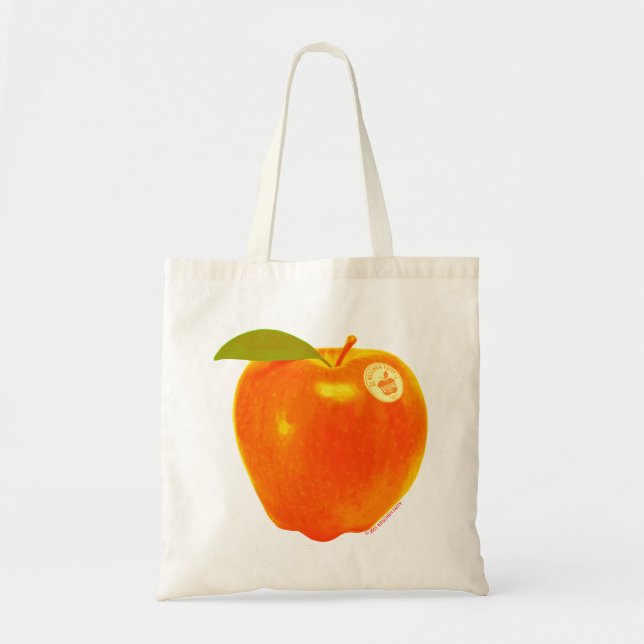 Bolsa Tote Kitschen Fatty Apple Tote (Frente)