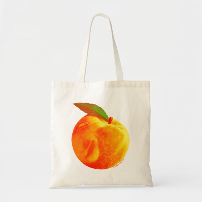 Bolsa Tote Kitschen Fatty Peach Tote (Frente)