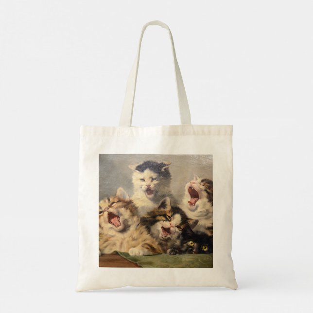 Bolsa Tote Kitten Symphony de Julius Adam II (Verso)