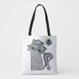 Bolsa Tote Kitty Cop – Proteger e Servir