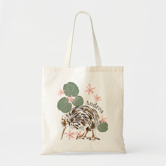 Bolsa Tote Kiwi Vogel Neuseeland Tasche • Tote Bag (Frente)