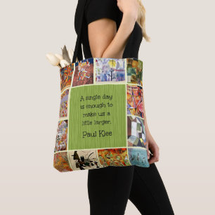 Bolsa Tote Klee - Colagem Colorida