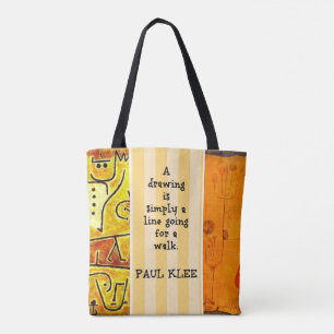Bolsa Tote Klee - Cotação e pinturas