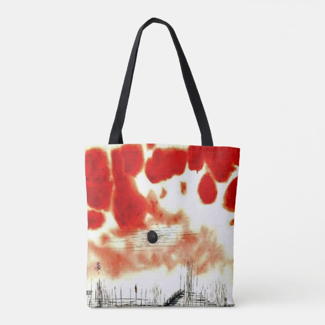 Bolsa Tote Klee - Nuvens sobre Bor-1940 (Verso)