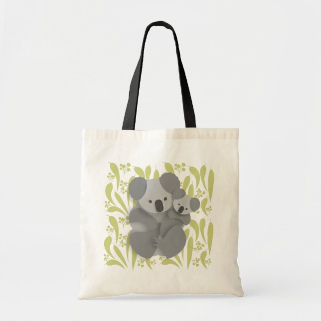 Bolsa Tote Koala e Joey (Frente)