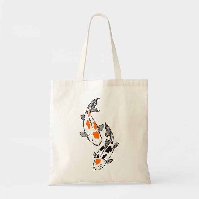Bolsa Tote Koi Fish (Frente)