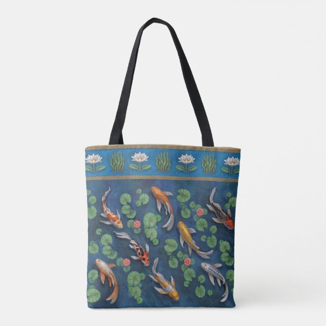 Bolsa Tote Koi Pond (Verso)
