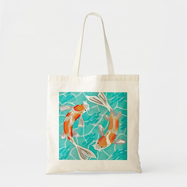 Bolsa Tote Koi Pond (Frente)