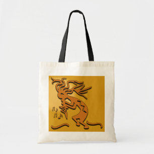 Bolsa Tote Kokopelli Musico Trabalho de arte