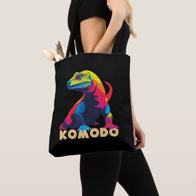 Bolsa Tote Komodo Dragon (Close Up)