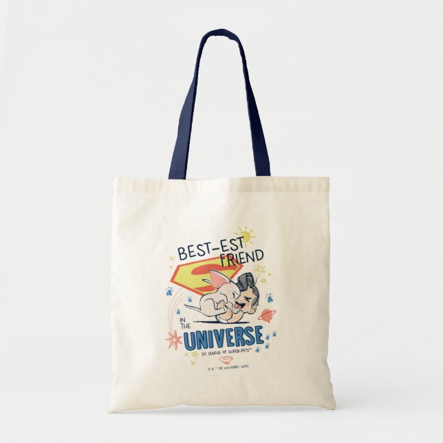 Bolsa Tote Krypto e Superman: Melhor Amigo do Universo (Frente)