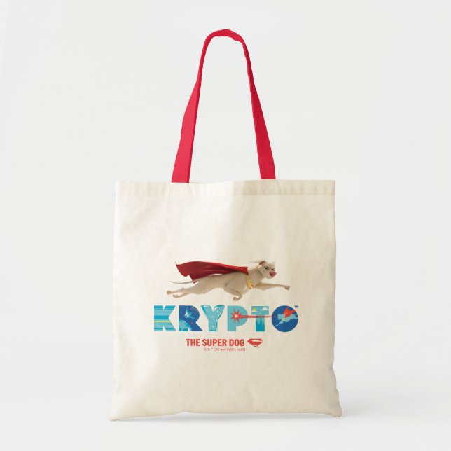Bolsa Tote Krypto O Super Cão (Frente)