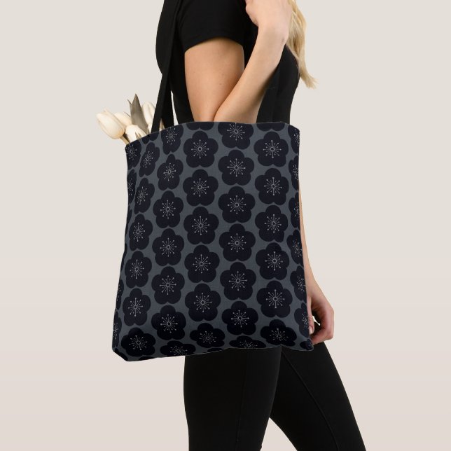 Bolsa Tote KURO UME - Seamless - Gray (Close Up)