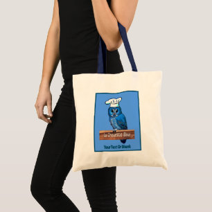 Bolsa Tote La Chouette Bleue Cafe