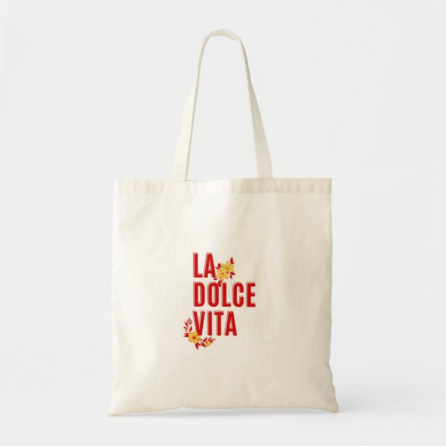 Bolsa Tote La dolce vita (Frente)