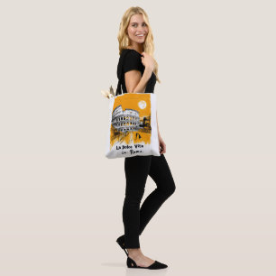 Bolsa Tote La Dolce Vita - Arte de Cartaz