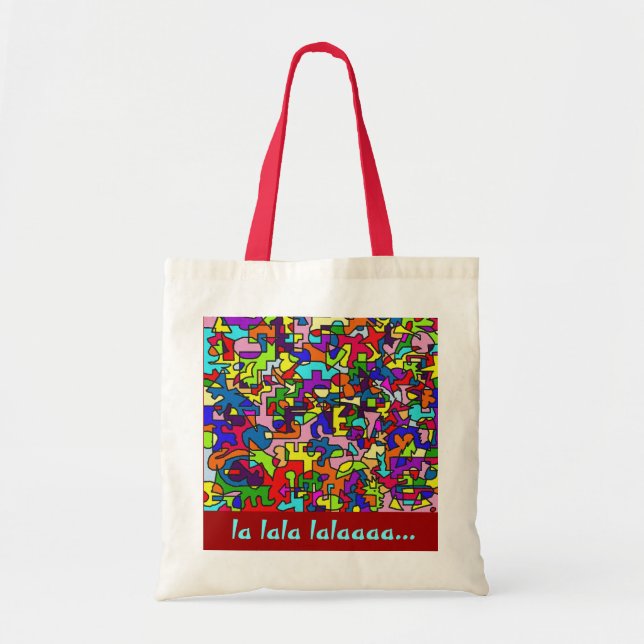 Bolsa Tote la lala lalaaaa… (Frente)