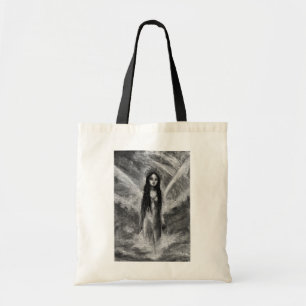 Bolsa Tote La Luna Dark Angel Fairy Gótico Mulher