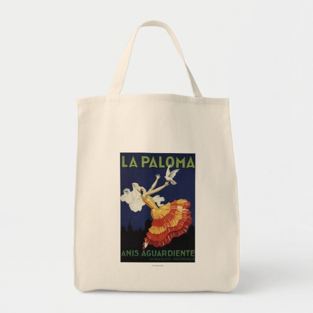 Bolsa Tote La Paloma - Promocional Anis Aguardiente (Frente)