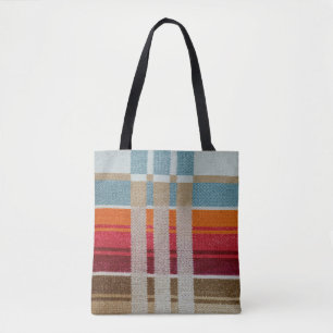 BOLSA TOTE "LA PLAYA" OMBRO TECIDO ESTILO MEXICANO