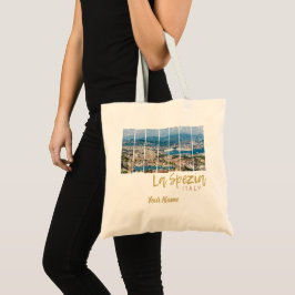 Bolsa Tote La Spezia Liguria Itália Vintage Souvenir