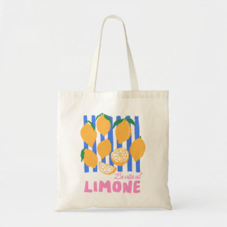 Bolsa Tote La Vita al Limone Market Tote Bag