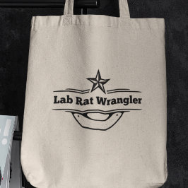 Bolsa Tote Lab Rat Wrangler, professor de química, presente