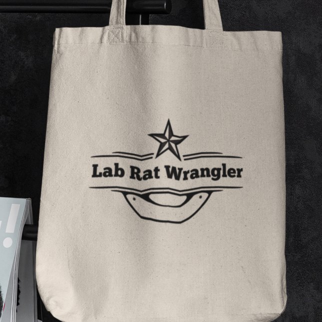 Bolsa Tote Lab Rat Wrangler, professor de química, presente (Shop now and showcase your passion for science in style!)