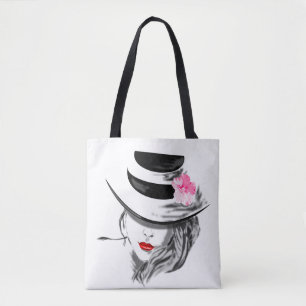 Bolsa Tote Lábios