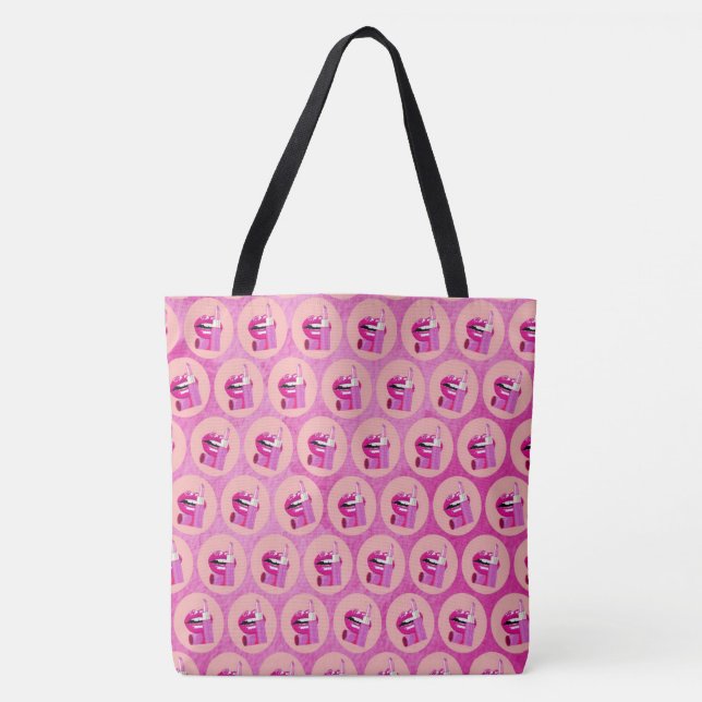 Bolsa Tote Lábios (Frente)