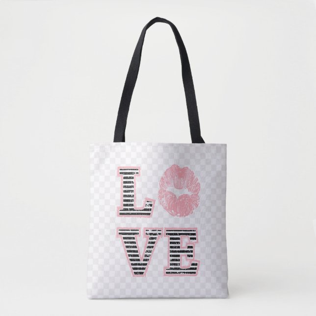 Bolsa Tote Lábios de amor (Frente)
