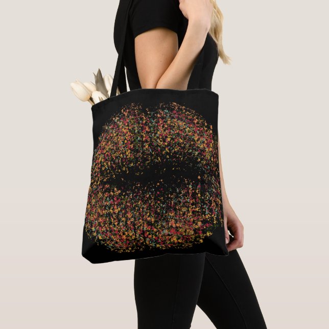 Bolsa Tote Lábios modernos de arte Abstrato nº 10 (Close Up)