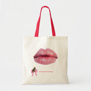 Bolsa Tote Lábios Tote Bag