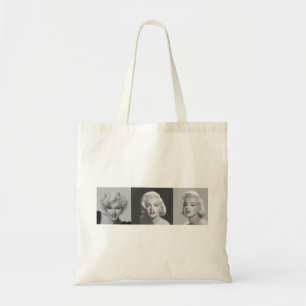Bolsa Tote Lábios vermelhos Eyes.tif azul do trio de