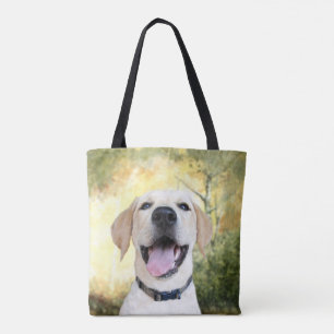 Bolsa Tote Laboratório amarelo novo feliz