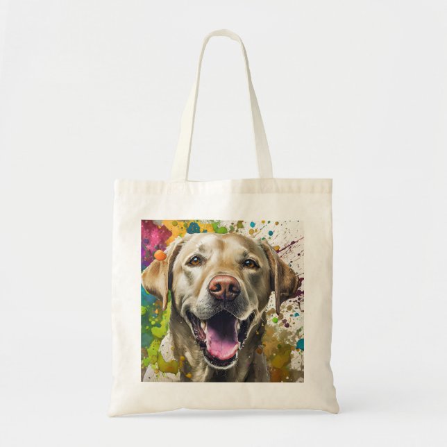 Bolsa Tote Labrador Dog (Frente)
