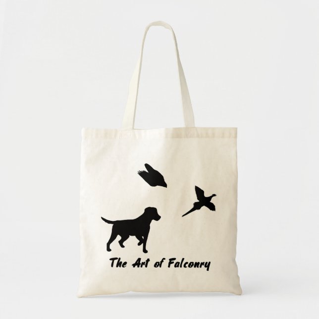 Bolsa Tote Labrador e Falconry (Frente)