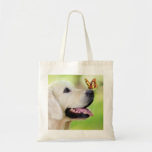 Bolsa Tote Labrador E Travesseiro decorativo De Borboleta