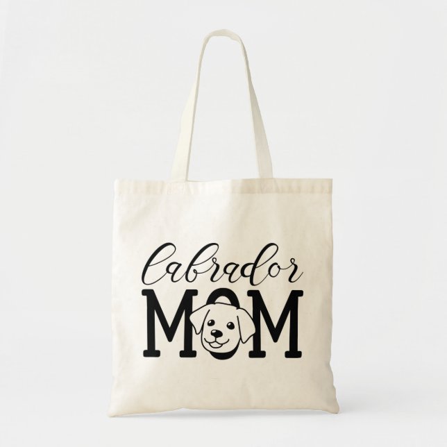Bolsa Tote Labrador Mãe (Frente)