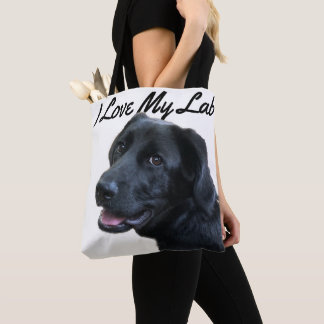 Bolsa Tote Labrador Retriever Eu Amo Meu Laboratório
