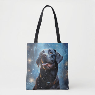 Bolsa Tote Labrador Retriever preto