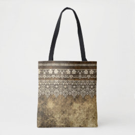 Bolsa Tote Lace de Vintage