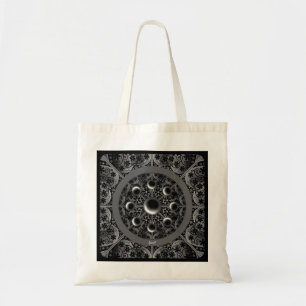 Bolsa Tote Lace preto cerâmico