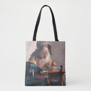 Bolsa Tote Lacemaker, Johannes Vermeer, 1669-1670