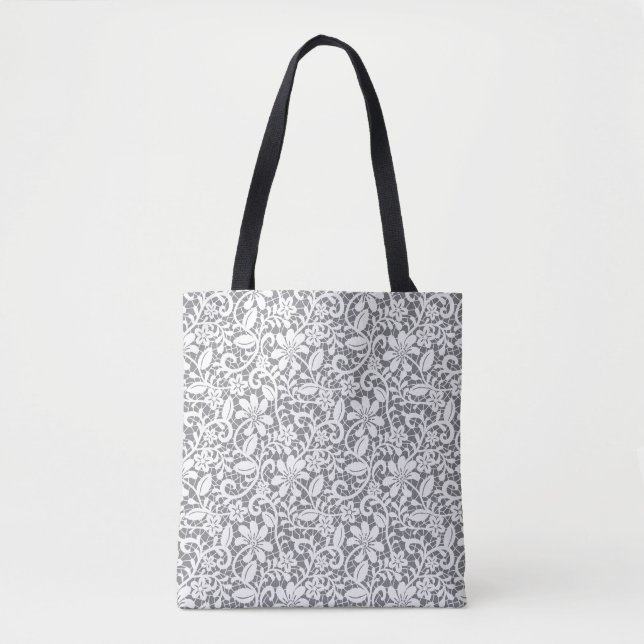 Bolsa Tote Laço branco 1 (Frente)