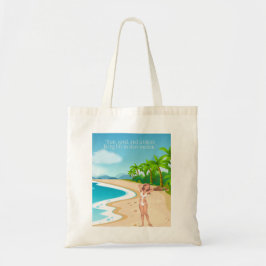 Bolsa Tote ladie na praia