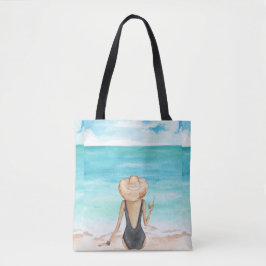 Bolsa Tote ladie na praia