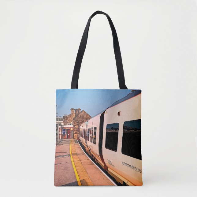 Bolsa Tote Lado de um comboio (Frente)