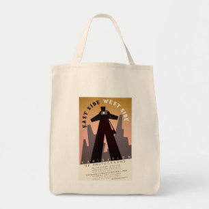 Bolsa Tote Lado Leste ~ Lado Oeste